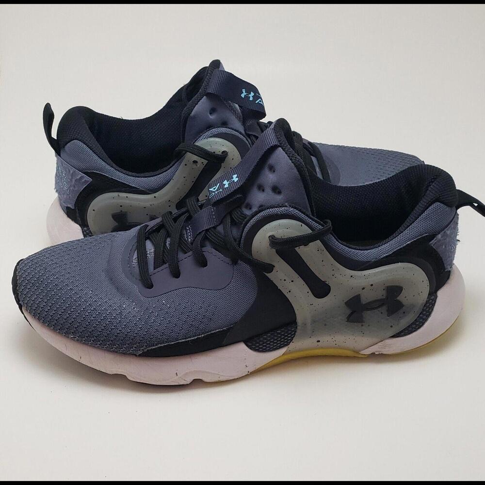 Mens Under Armour HOVR Apex 3 Gray Training Crossfit Shoes 3024271-501 Size 9.5‎